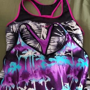 Cute & comfortable set of 2 swimsuit tops only